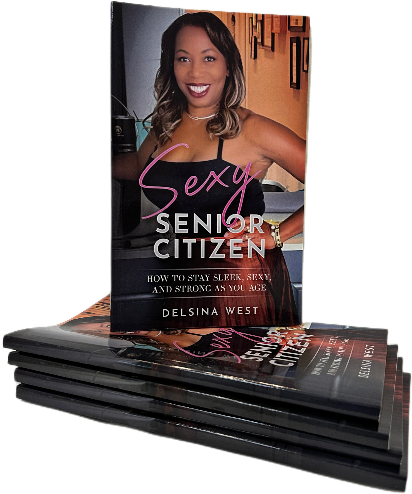 Stacked copies of Sexy Senior Citizen by Delsina West